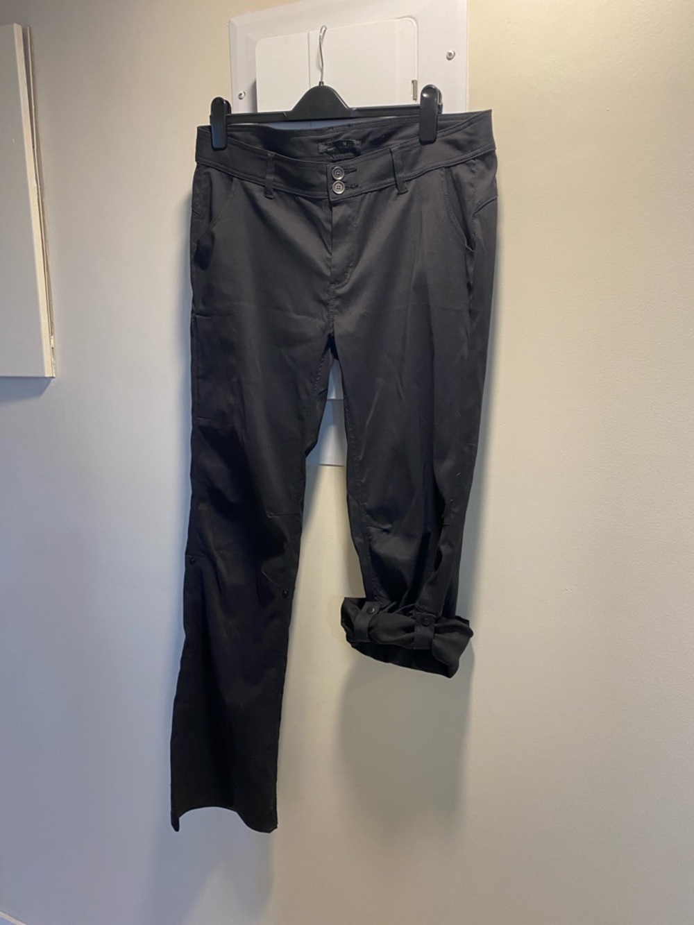 Prana Black Straight-Leg Women's pop Pants